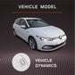 VW Golf vehicle dynamics model