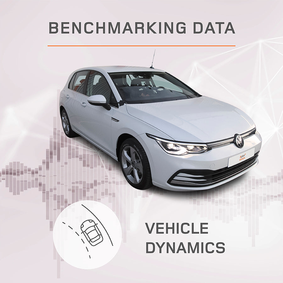 VW Golf 8 vehicle dynamics benchmarking